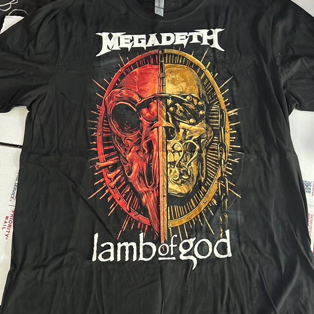 Megadeath/Lamb of god tour 2021 shirt.